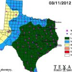 Texas Forest Service Releases New Current Fire Danger Map   Texas Forestry Fire Map