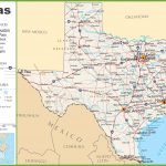 Texas Highway Map   Texas Map Of Texas