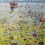 Texas Hill Country Caricature Map Poster | Texas | Pinterest   Texas Map Poster