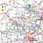 Texas Hill Country Map |  Map Showing Towns And Placesin   Texas Hill Country Map