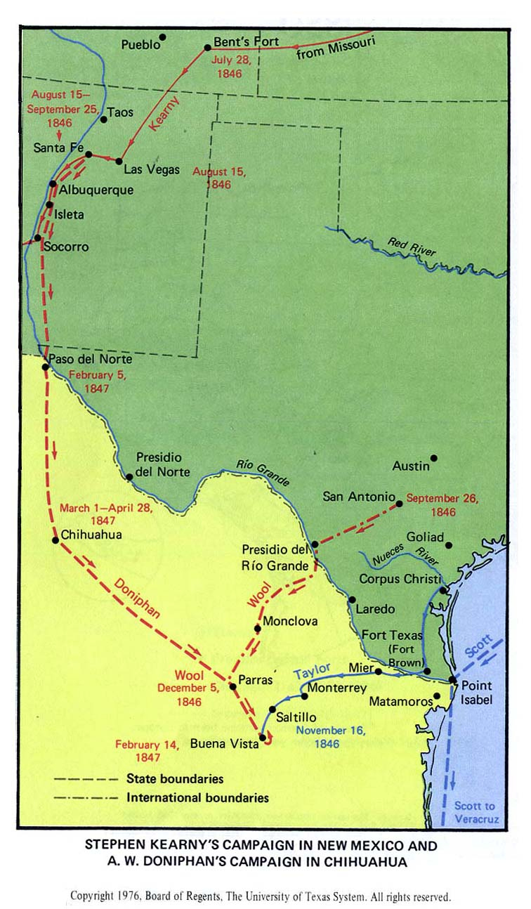 Texas Historical Maps - Perry-Castañeda Map Collection - Ut Library - Texas Forts Trail Map