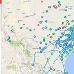 Texas History Snippets Interactive Map: Roads And Places Of The   Interactive Map Of Texas