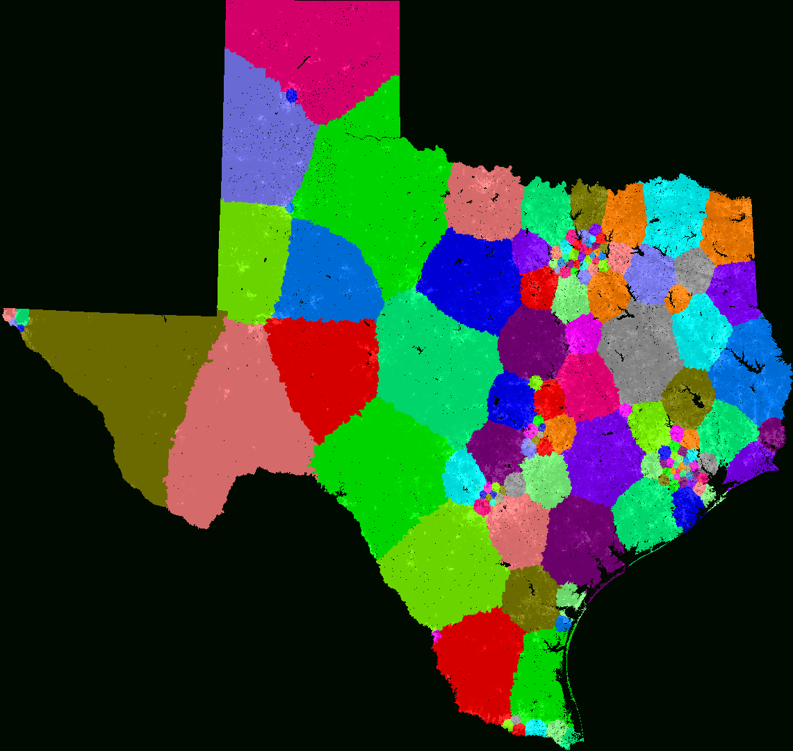 Texas House Of Representatives Redistricting - Texas Representatives Map