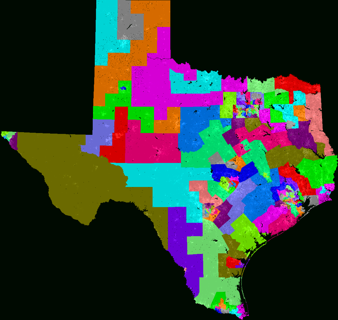 Texas House Of Representatives Redistricting - Texas State Representatives Map