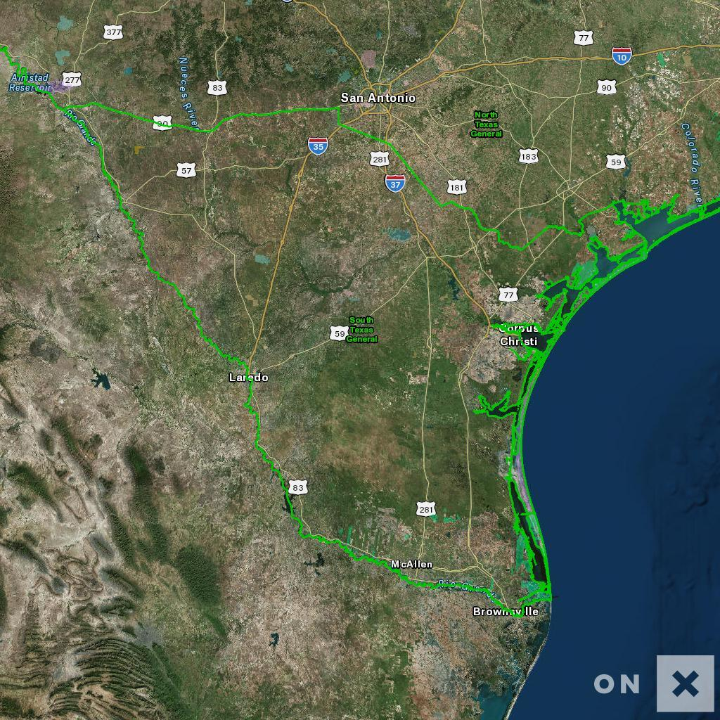 Texas Hunt Zone South Texas General Whitetail Deer - Texas Hunting Zones Map