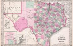 Texas Map Poster, Canvas, Print Sales - Texas Map Poster