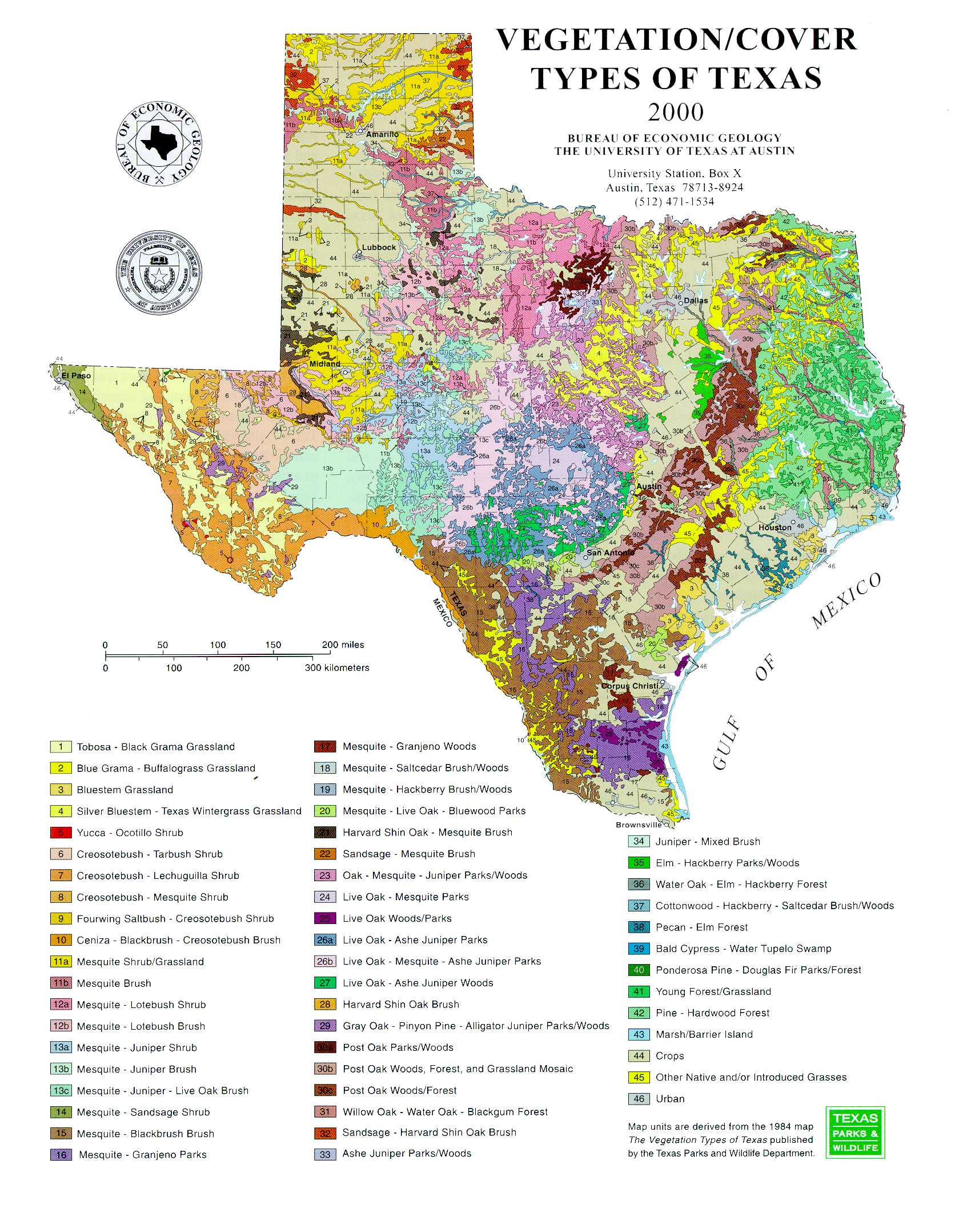 Texas Maps - Perry-Castañeda Map Collection - Ut Library Online - Texas Tree Map
