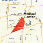 Texas Medical Center Houston Homes & Neighborhood Guide | For Chris   Houston Texas Map Airports