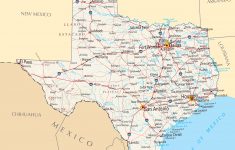 Texas Reference Map • Mapsof - Full Map Of Texas