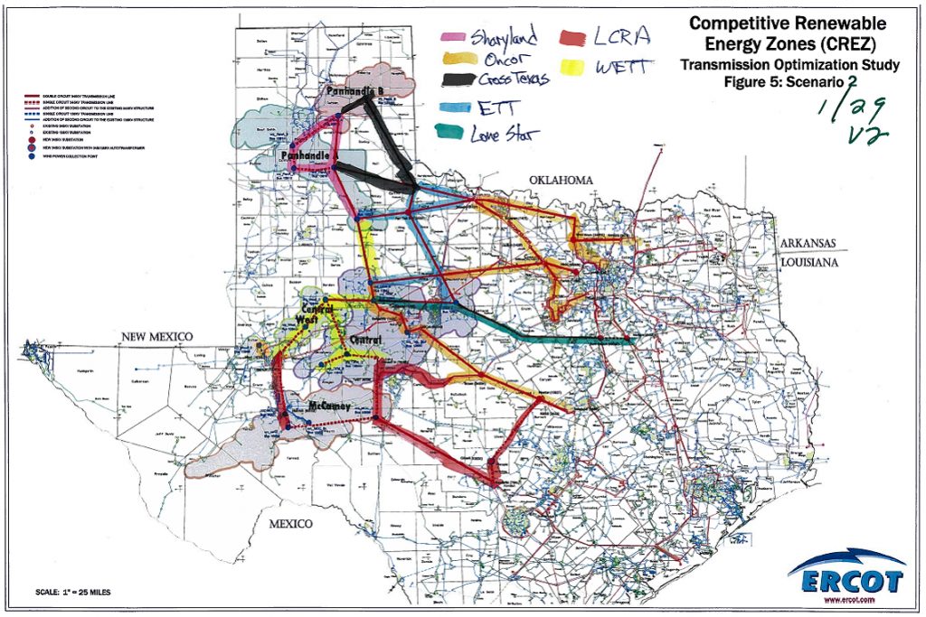 texas power grid map