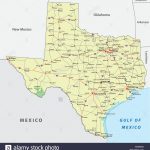 Texas Road Map Stock Vector Art & Illustration, Vector Image   Alice Texas Map