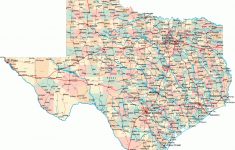 Texas Road Map - Tx Road Map - Texas Highway Map - Map Of Texas Highways And Interstates