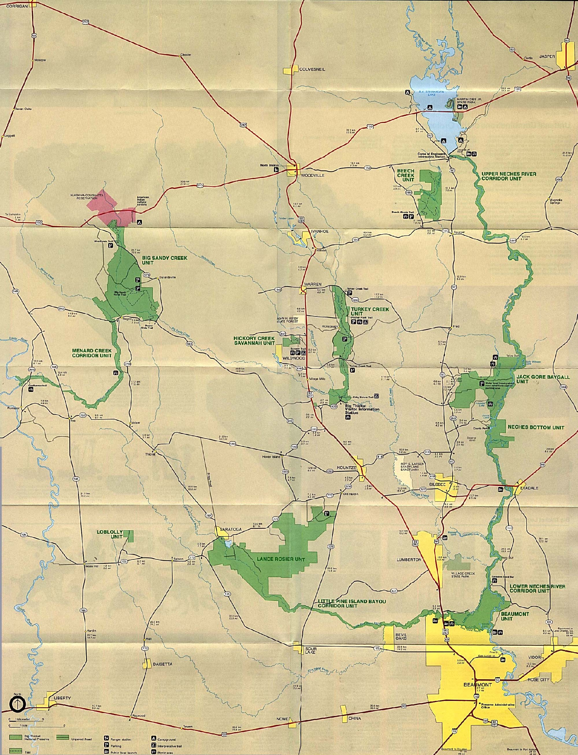 Texas State And National Park Maps - Perry-Castañeda Map Collection - Texas Parks And Wildlife Map
