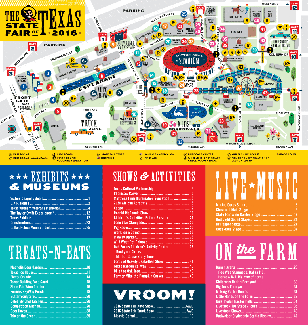 Texas State Fair Parking Map | Business Ideas 2013 - Texas State Fair Parking Map