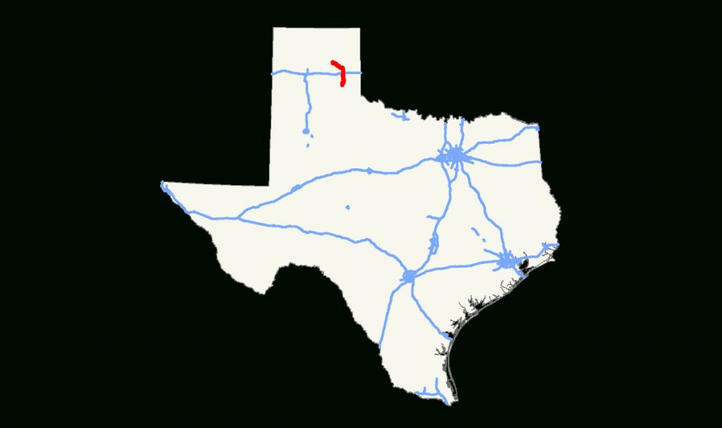 Texas State Highway 273 Wikipedia Pampa Texas Map Printable Maps