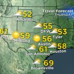 Texas Thanksgiving Travel Forecast – Cbs Dallas / Fort Worth   Texas Forecast Map