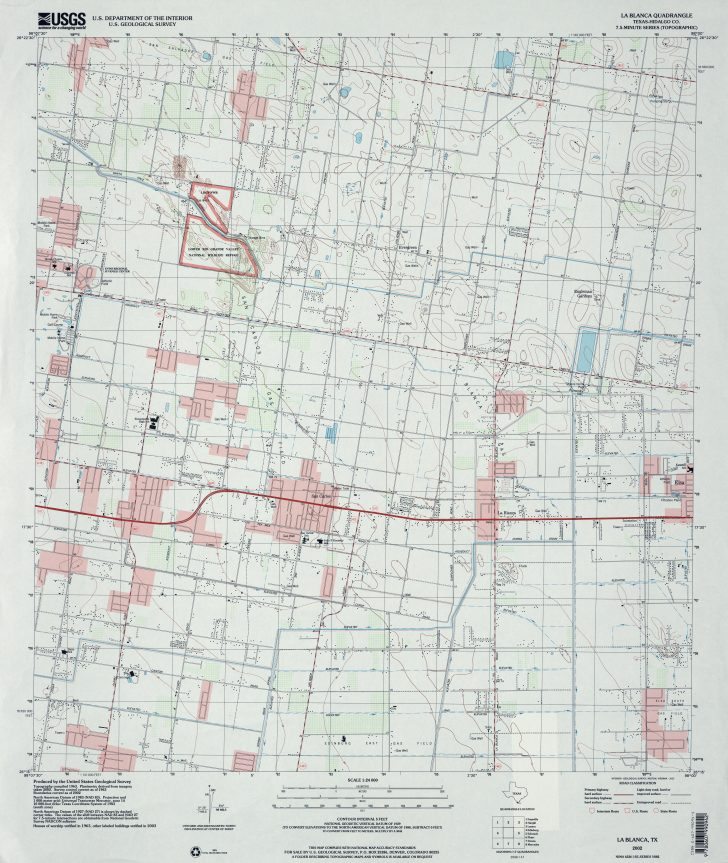 Gaines County Texas Section Map