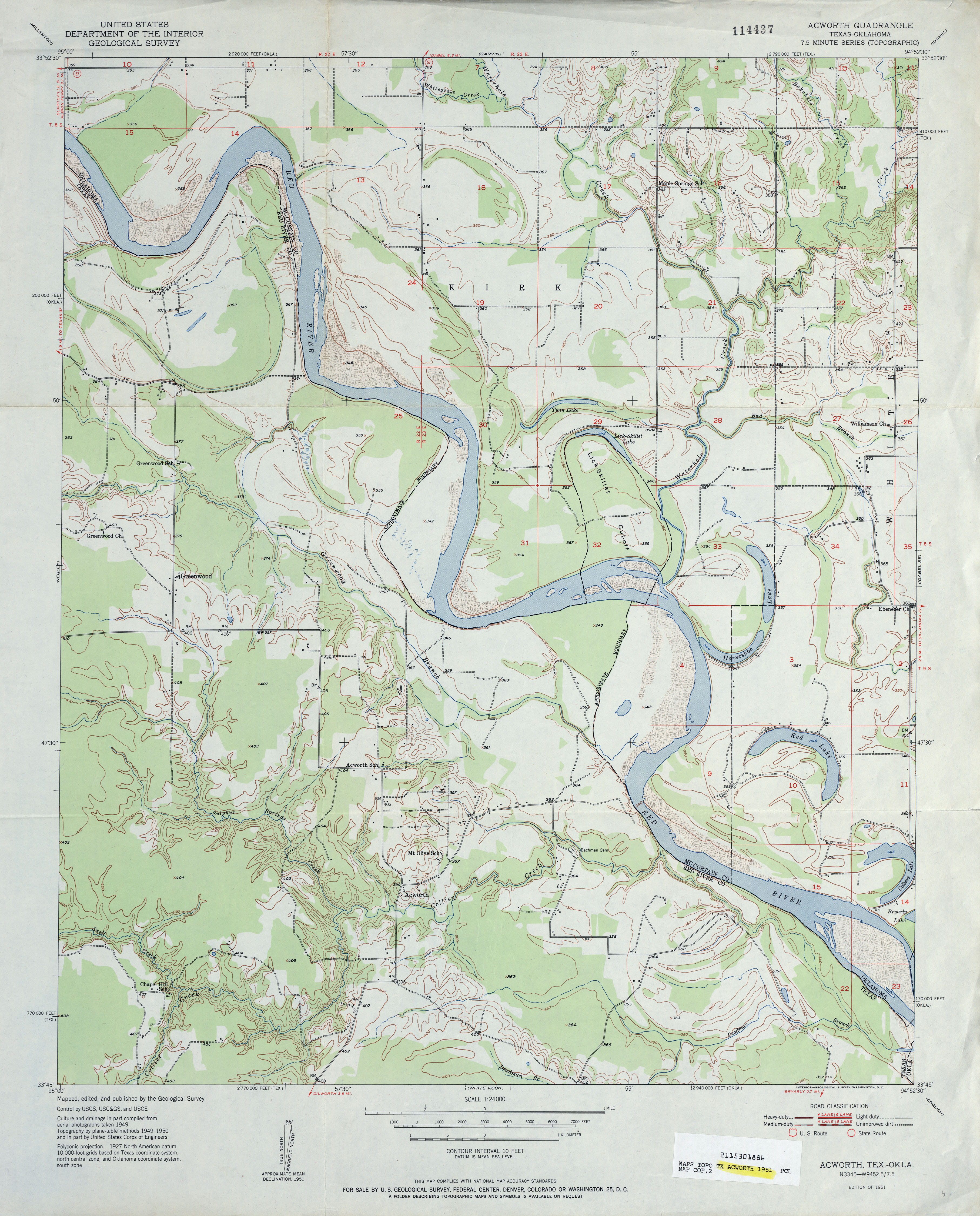 Texas Topographic Maps - Perry-Castañeda Map Collection - Ut Library - Interactive Elevation Map Of Texas