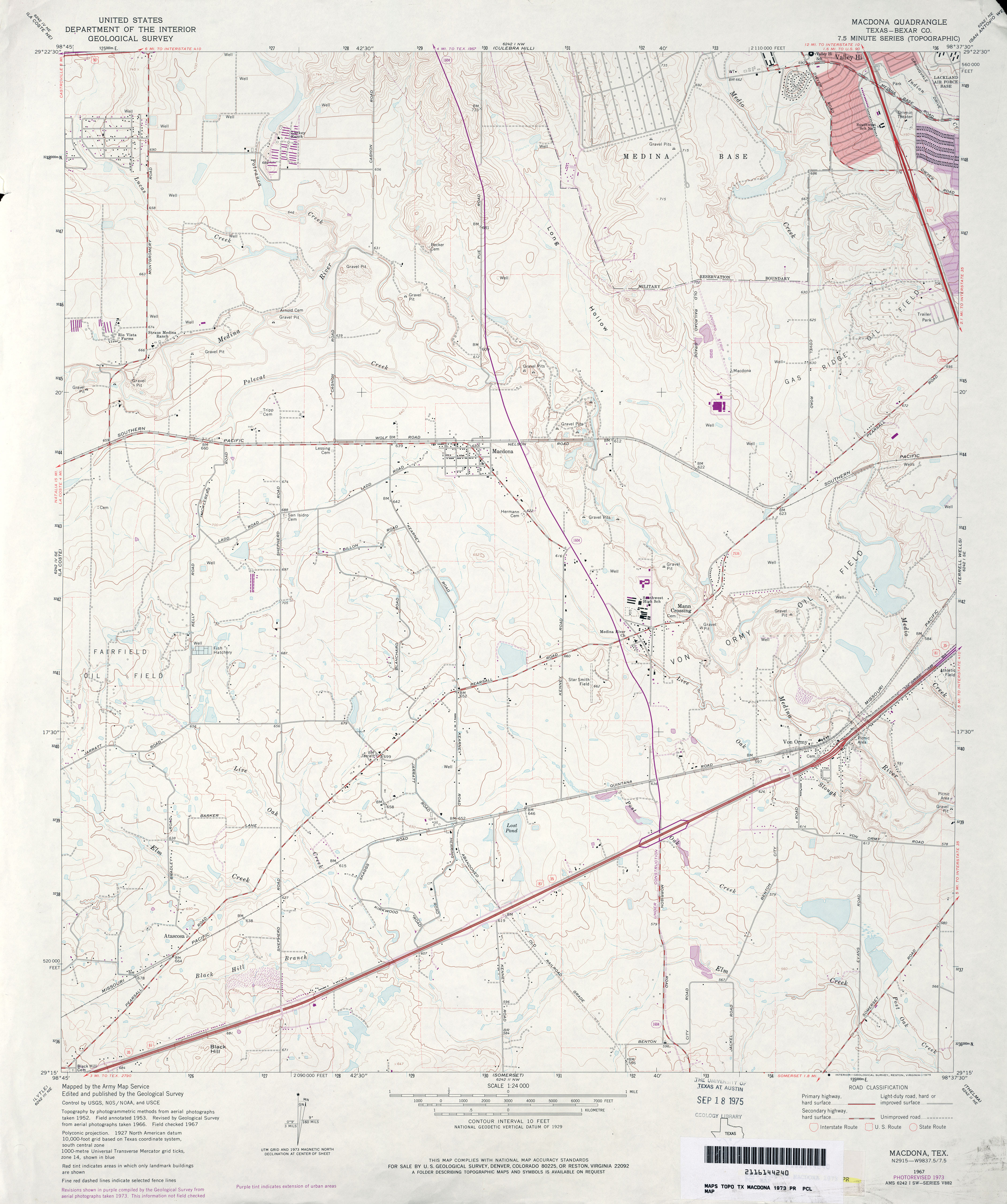 Texas Topographic Maps - Perry-Castañeda Map Collection - Ut Library - Terrell Texas Map