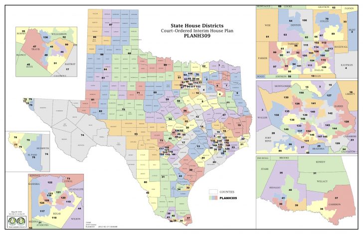 Texas Us Senate District Map