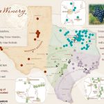 Texas Wine Regions Map | Wine Regions   North Texas Wine Trail Map