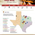 Texas Wine Trails   Texas Wine Trail Map