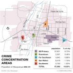 The 5 Most Violent Areas To Live In Albuquerque » Albuquerque Journal   Printable Map Of Albuquerque
