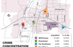 The 5 Most Violent Areas To Live In Albuquerque » Albuquerque Journal - Printable Map Of Albuquerque