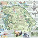 The Adventure Map & Guide Of Citrus Co Fl   Lecanto Florida Map