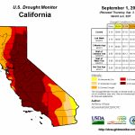 The California Drought: Causes, Predictions And Infrastructure   California Drought 2017 Map