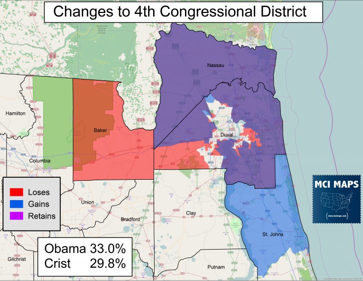 The Complete Breakdown Of Florida's Proposed Congressional Districts
