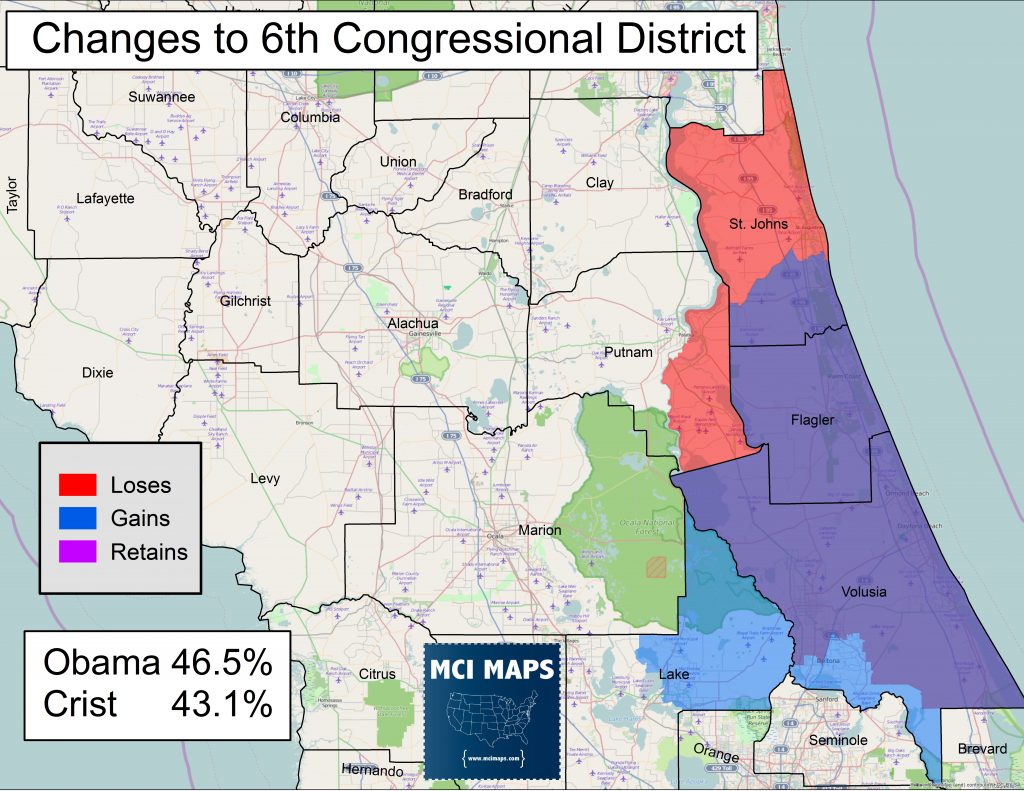 The Complete Breakdown Of Florida's Proposed Congressional Districts ...