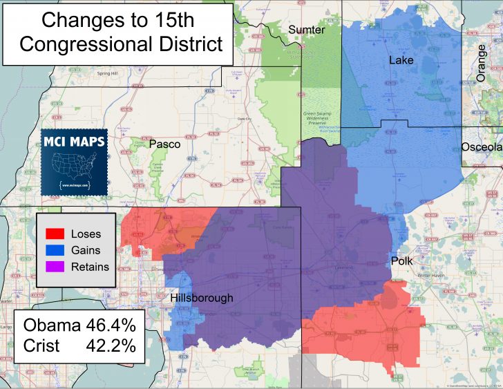 The Complete Breakdown Of Florida's Proposed Congressional Districts ...