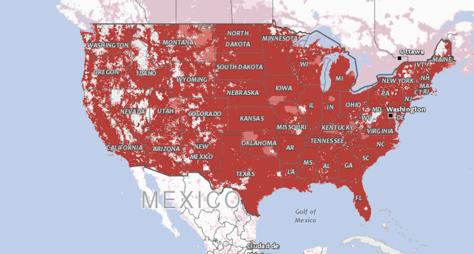 The Fcc Is Investigating Cell Carriers&amp;#039; Wireless Coverage Maps - Sprint Coverage Map California