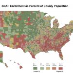 The Geography Of Food Stamps   Daily Yonder   Usda Property Eligibility Map Texas