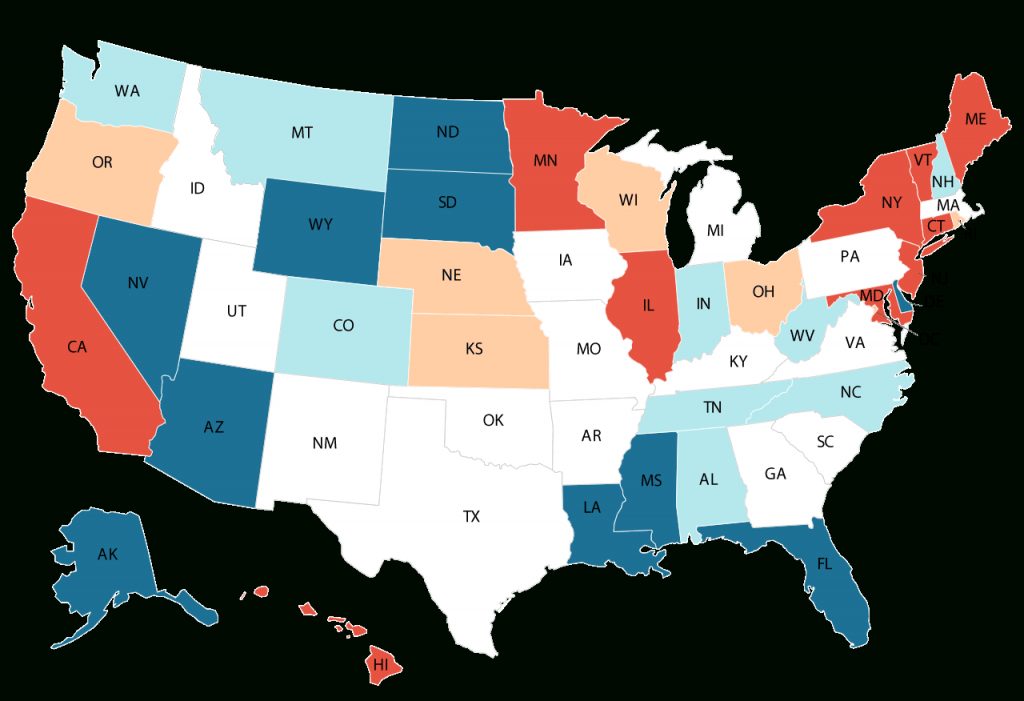The Kiplinger Tax Map Guide To State Taxes, State Sales Texas