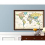 The Map Shop   Wall Maps, Travel Maps, Guide Books, Globes, Flags   Florida Scratch Off Map