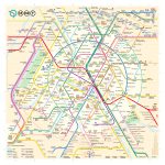 The New Paris Metro Map   Printable Dc Metro Map