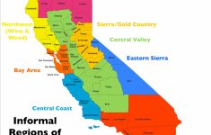 The R Map Of California Springs Map Of Central California Coastal - Central California Beaches Map