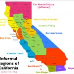 The Regionalization Of California, Part 1 | Geocurrents   Northwest California Map
