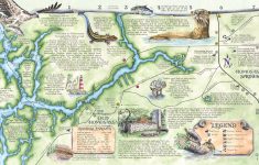 The Souvenir Map &amp; Guide Of Homosassa Springs Fl - Springs Map Florida