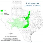 The Trinity Aquifer   Texas Water Development Board Well Map
