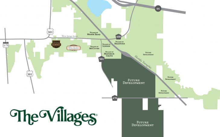 The Villages Florida Map