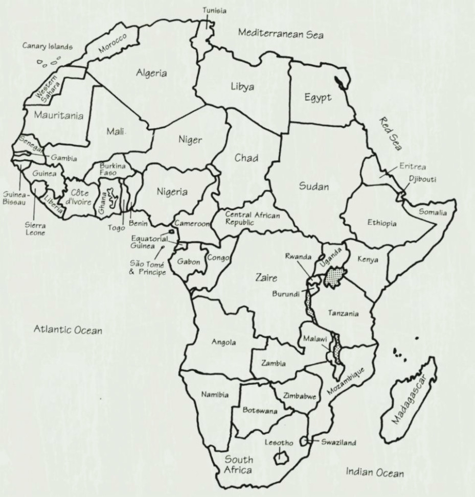 The Worst Advices We&amp;#039;ve Heard For | Label Maker Ideas - Printable Map Of Africa With Countries Labeled