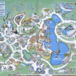 Theme Park Brochures Sea World Orlando   Theme Park Brochures   Sea World Florida Map