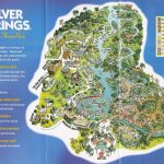 Theme Park Brochures Silver Springs   Theme Park Brochures   Silver Springs Florida Map
