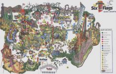 Theme Park Brochures Six Flags Magic Mountain - Theme Park Brochures - Six Flags Map California 2018