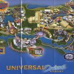 Theme Park Brochures Universal Orlando Resort   Theme Park Brochures   Map Of Universal Florida Hotels