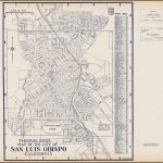 Thomas Bros. Map Of The City Of San Luis Obispo California   Barry   Thomas Bros Maps California