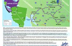 Tool Kit – Lake Tahoe Visitors Authority – South Lake Tahoe California Map